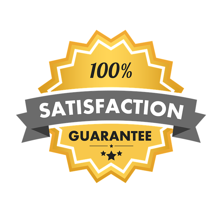 100% Satisfaction Guarantee